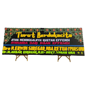 Papan Bunga 1 Gandeng