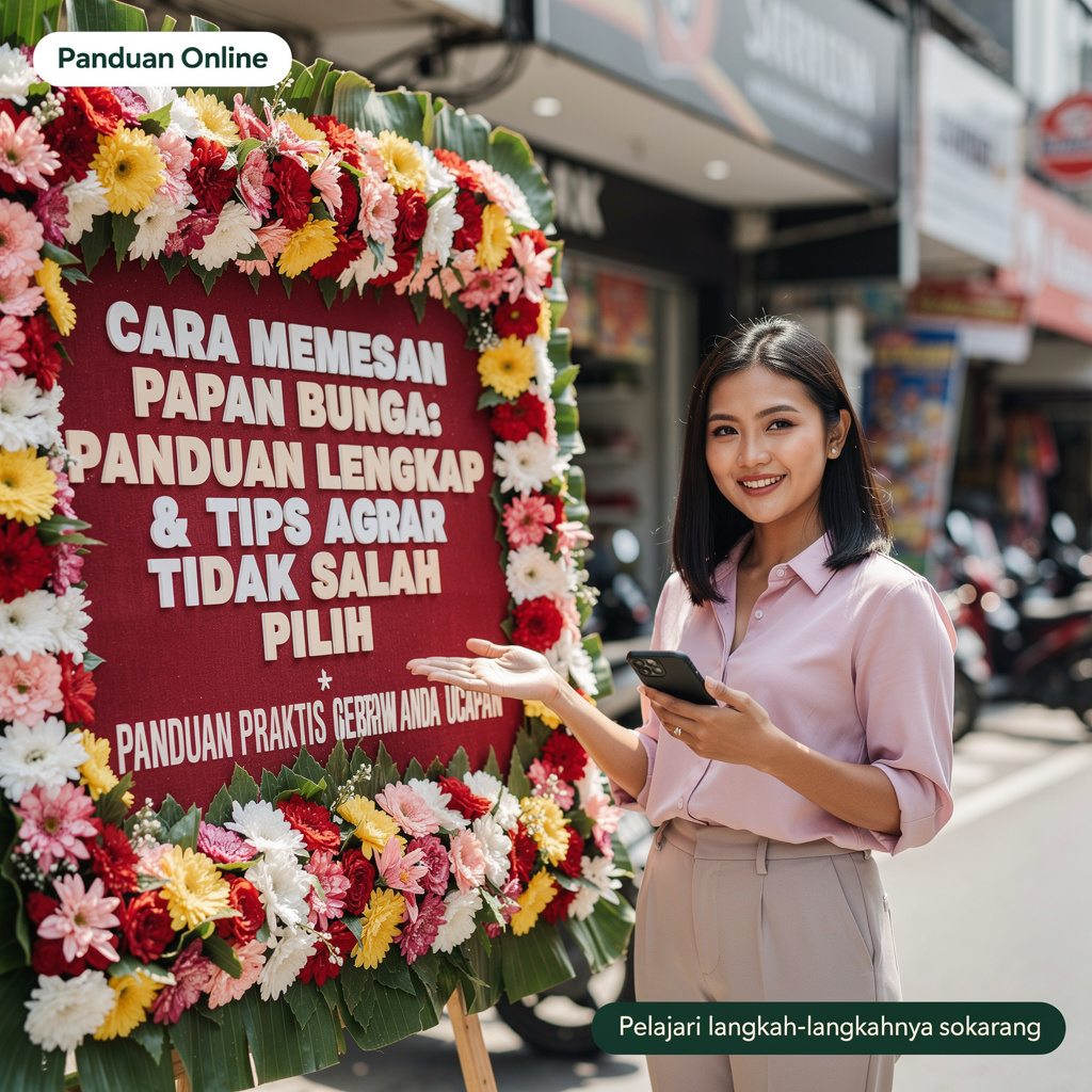 Cara Memesan Papan Bunga: Panduan Lengkap & Tips Agar Tidak Salah Pilih